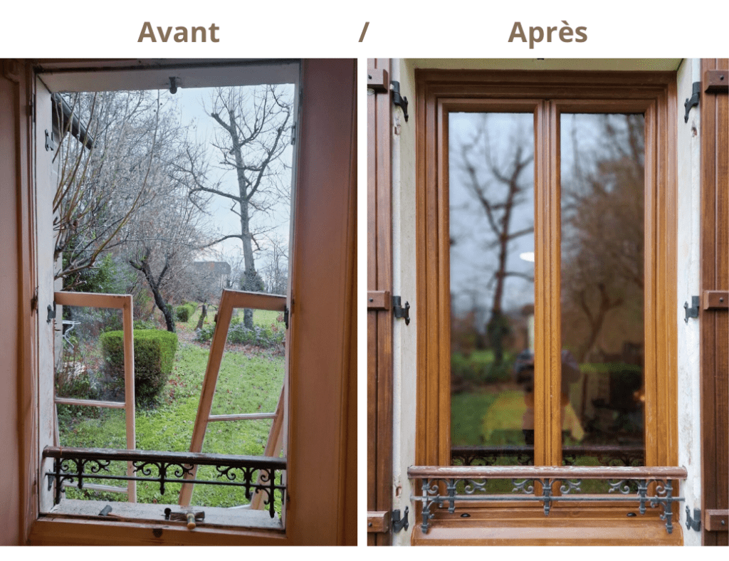 remplacement fenêtres en bois
